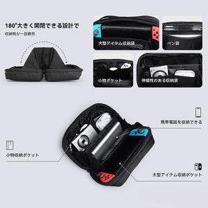 プレミアム フルオープン ガジェットポーチ