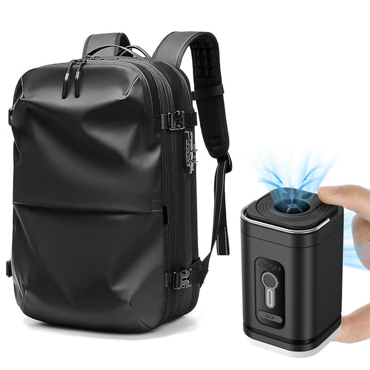 圧縮機能】アルタ 大容量真空バックパック by BRODERIK - Broderik