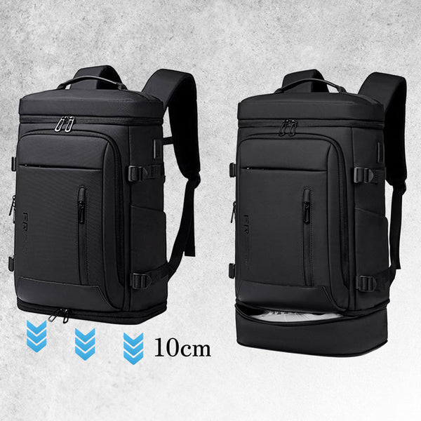 底部拡張設計】ブーム 大容量ビジネスリュック by BRODERIK