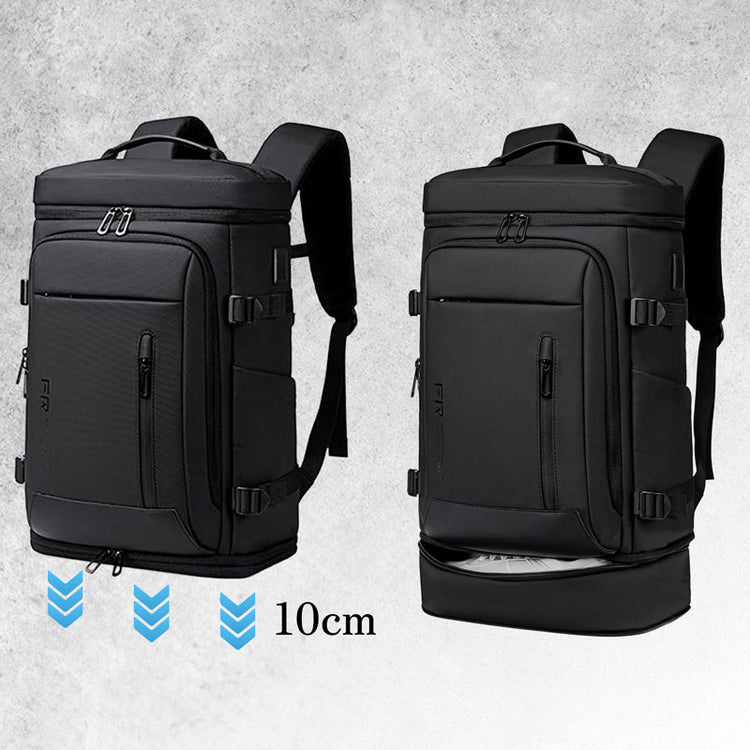 底部拡張設計】ブーム 大容量ビジネスリュック by BRODERIK - Broderik