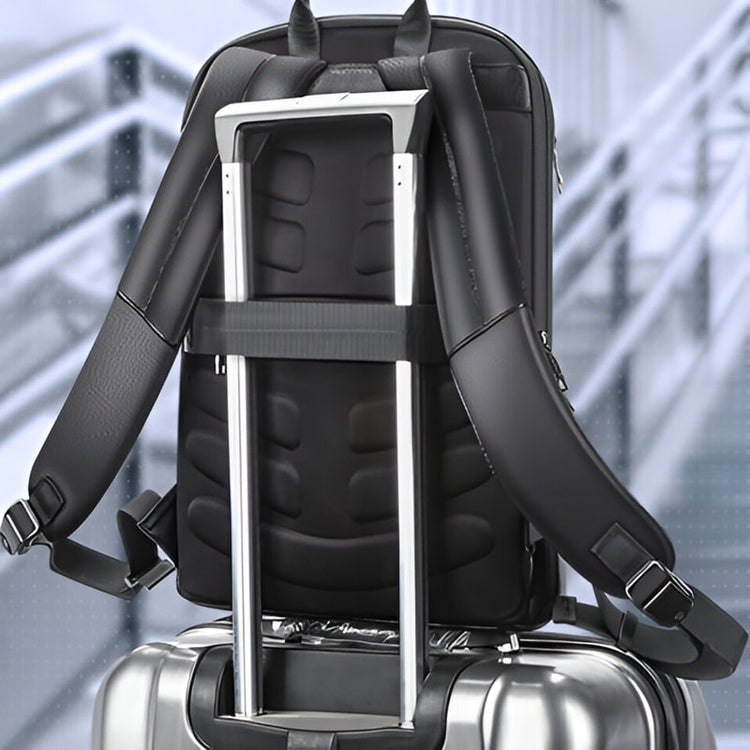 高級レザー】カンヌ 薄型ビジネスリュック by BRODERIK - Broderik