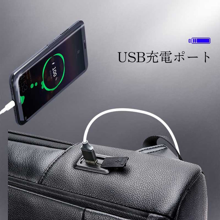 高級レザー】カンヌ 薄型ビジネスリュック by BRODERIK - Broderik