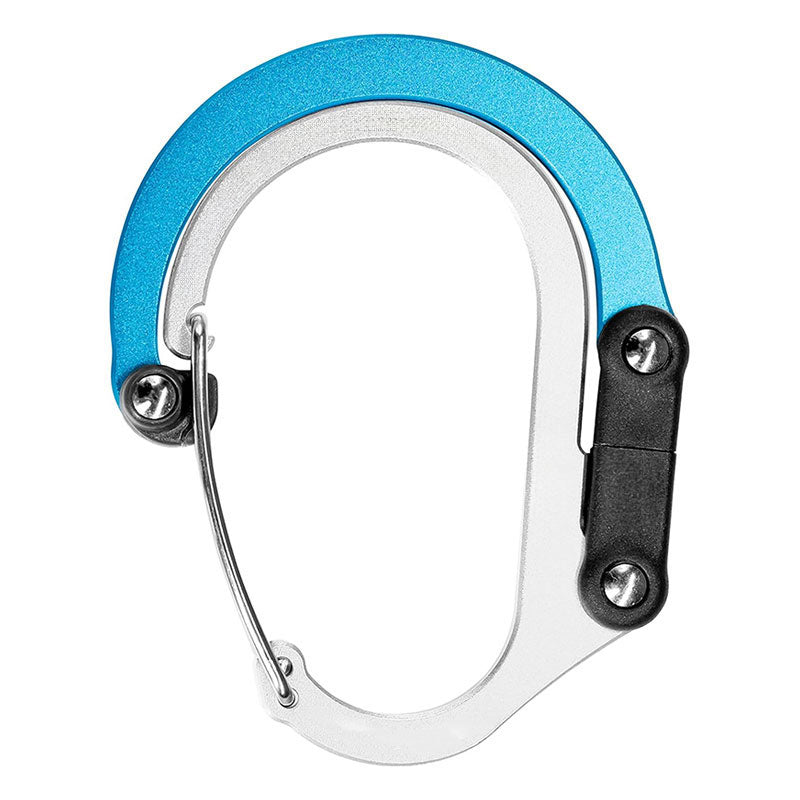 GearClip (2個セット) - クリップ＆ハンガー式 バッグ吊り下げ用カラビナ