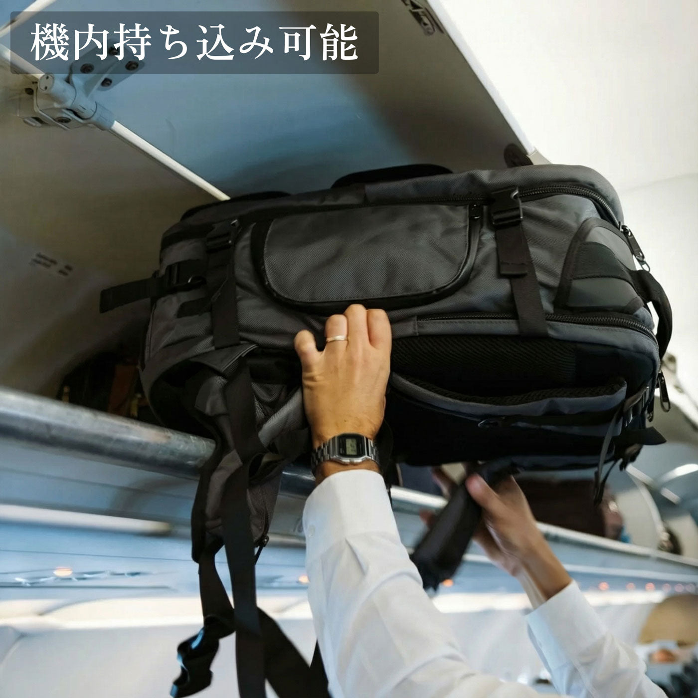 万能ビジネス＆アウトドア】ヘルシンキ 大型リュック by BRODERIK