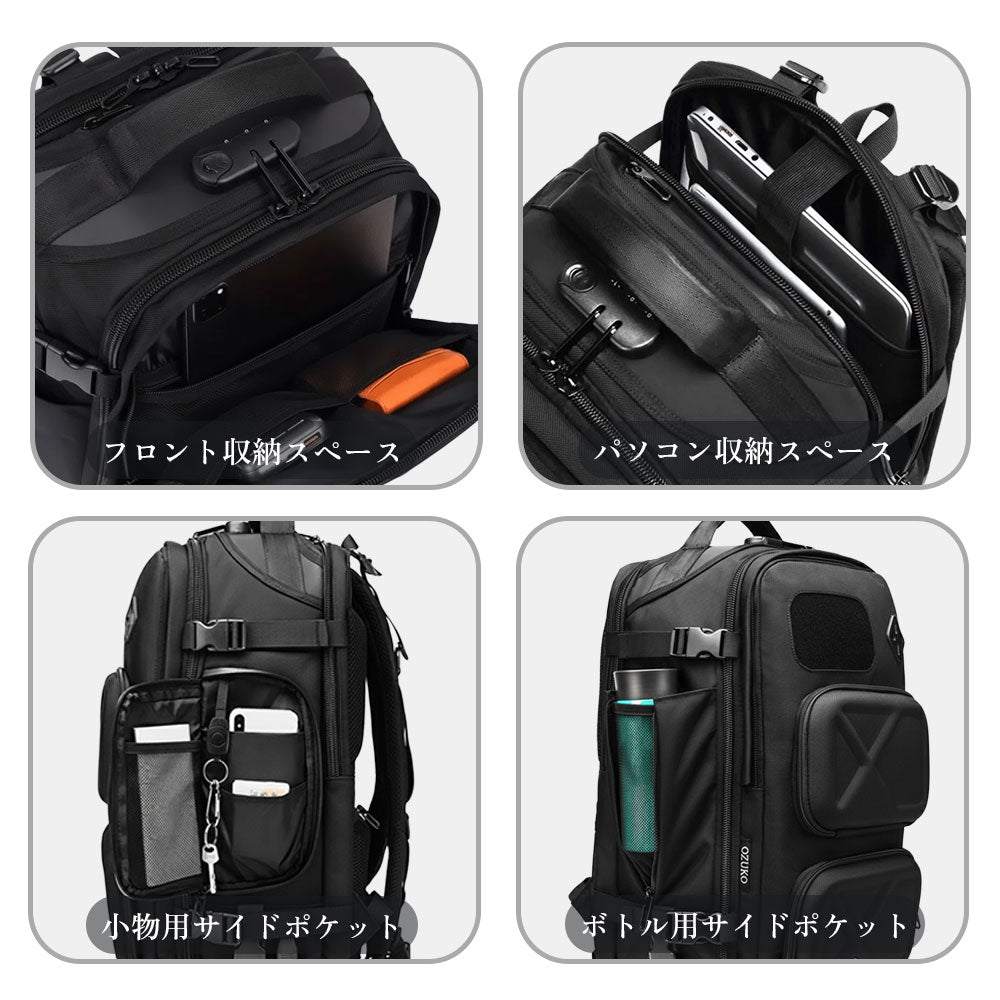 万能ビジネス＆アウトドア】ヘルシンキ 大型リュック by BRODERIK