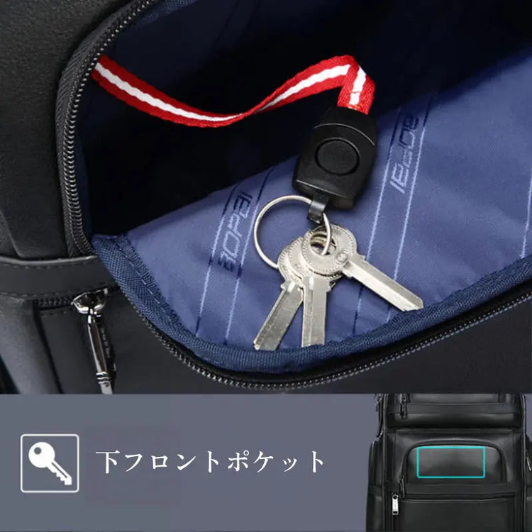 高級レザー】カヴォス 通勤ビジネスリュック by BRODERIK - Broderik