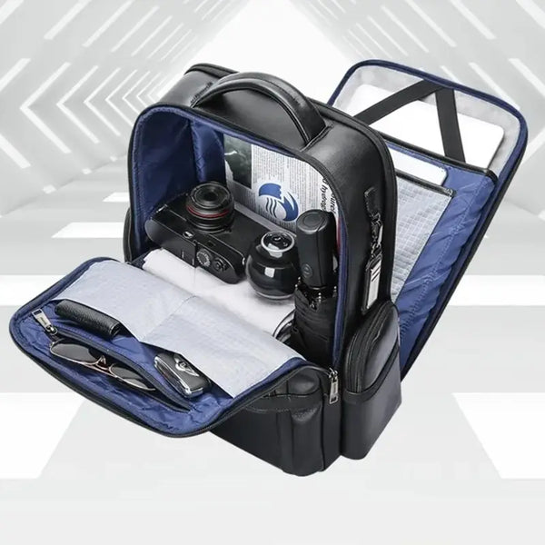 高級レザー】カヴォス 通勤ビジネスリュック by BRODERIK - Broderik