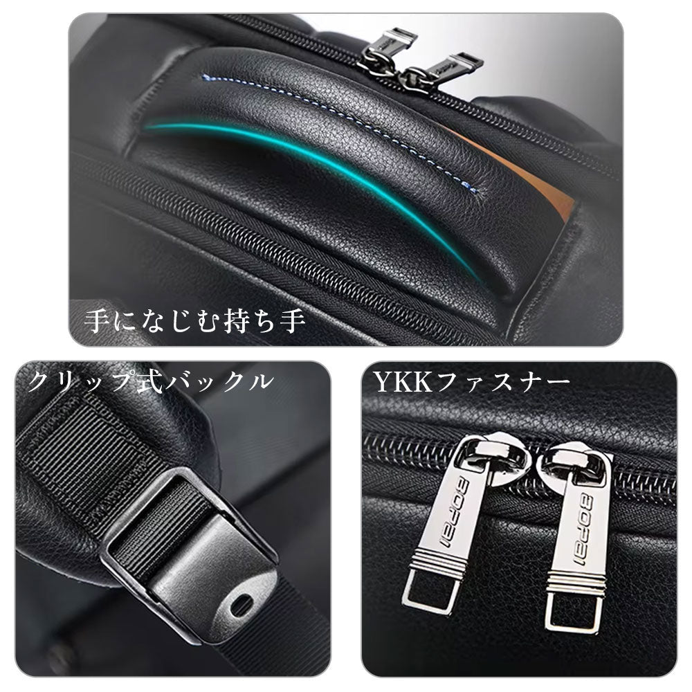 LONDON LEATHER BACKPACK