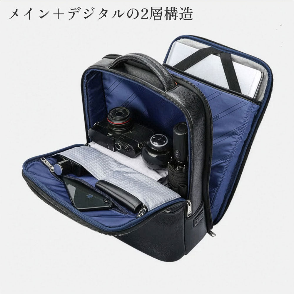 LONDON LEATHER BACKPACK