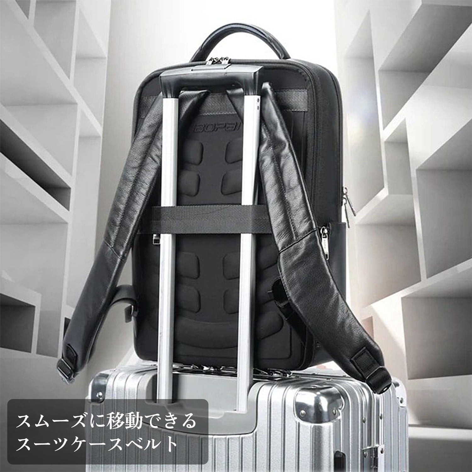 MANCHESTER LEATHER BACKPACK