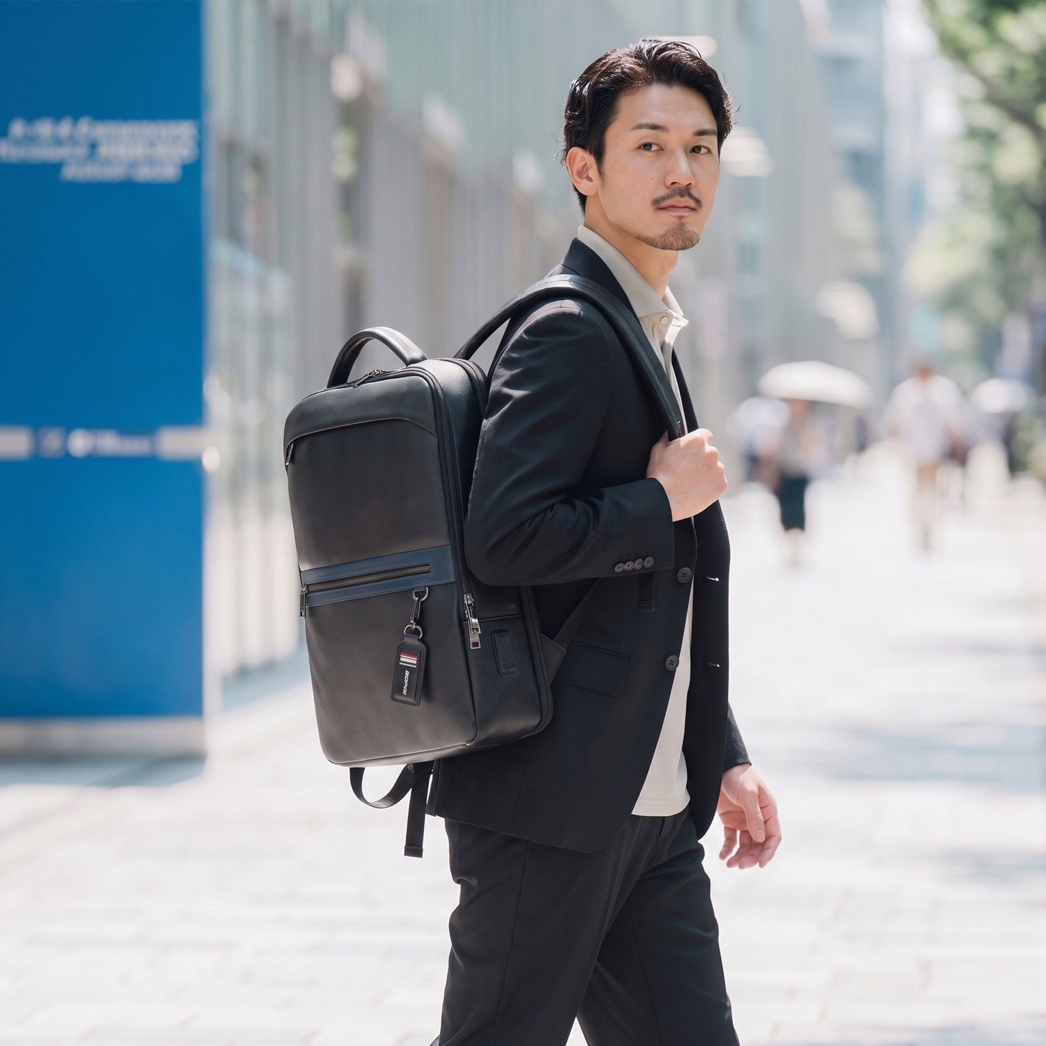 MANCHESTER LEATHER BACKPACK