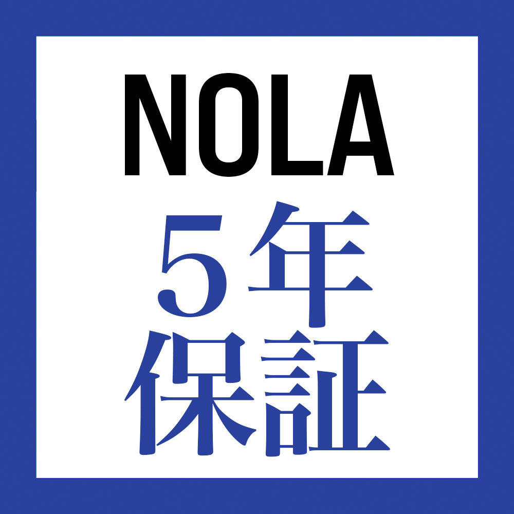 ５年間保証 - 無料交換（NOLA GARMENT BOSTON BAG用）