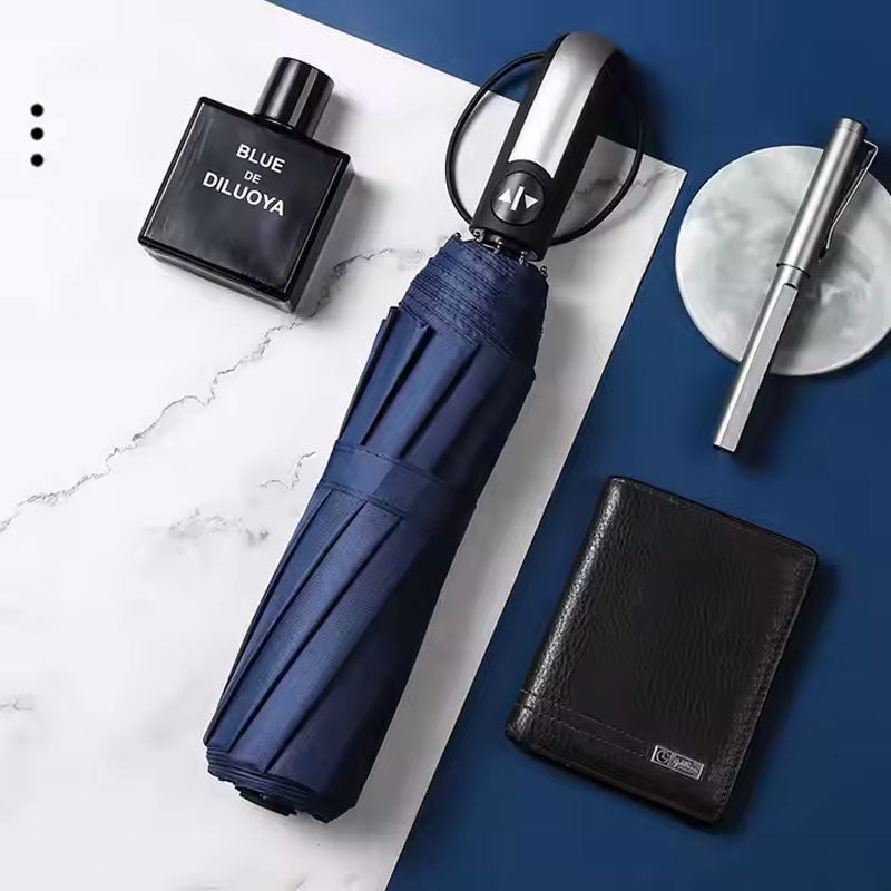 【耐久性抜群】ワンタッチ 自動開閉 折りたたみ傘