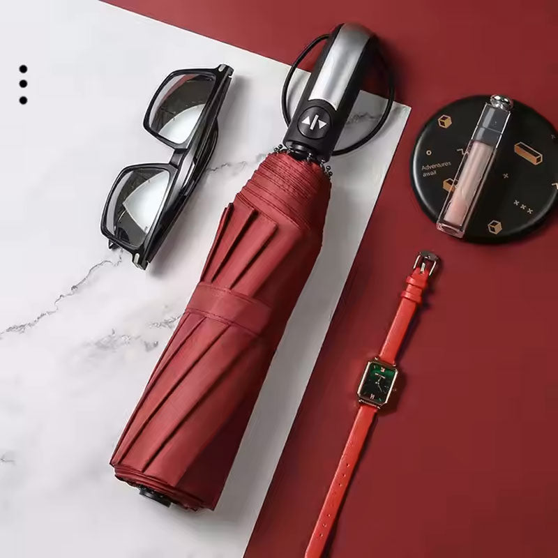 【耐久性抜群】ワンタッチ 自動開閉 折りたたみ傘