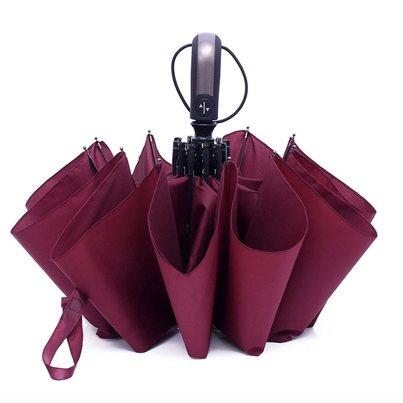 【耐久性抜群】ワンタッチ 自動開閉 折りたたみ傘