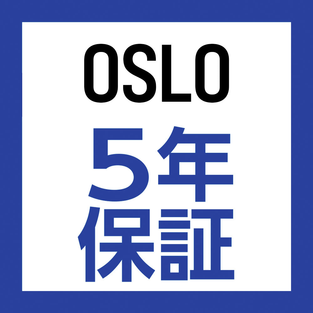 ５年間保証 - 無料交換（OSLO BACKPACK用）